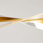 Люстра линейная с изогнутым плафоном Wave Line варинант исполнения - 8 | Loft Concept в Рязани