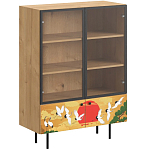 Витрина с изображением на дверцах Elise Cupboard варинант исполнения - 16 | Loft Concept в Рязани