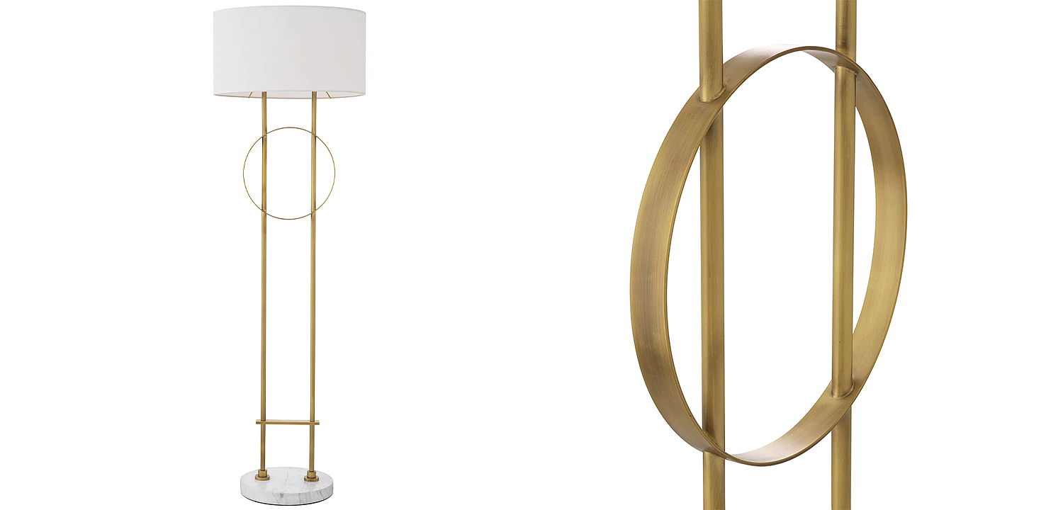Торшер Eichholtz Floor Lamp Kaiser Торшер Eichholtz Floor Lamp Kaiser - Loft-Concept в Рязани