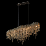 Люстра подвесная с металлическими дугами и длинными цепочками 115 см Atlantis Chain варинант исполнения - 14 | Loft Concept в Рязани