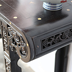 Черная резная консоль в Китайском стиле из массива Black Dragon Console варинант исполнения - 4 | Loft Concept в Рязани