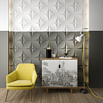 Гипсовая 3D Панель M-22 варинант исполнения - 1 | Loft Concept в Рязани