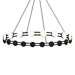 Люстра кольцевая с круглыми светодиодными источниками света Maxine Light варинант исполнения - 2 | Loft Concept в Рязани