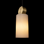 Подвесной светильник с цилиндрическим мраморным плафоном Marble square варинант исполнения - 6 | Loft Concept в Рязани