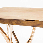 Обеденный стол прямоугольный с фигурными ножками G-table варинант исполнения - 1 | Loft Concept в Рязани