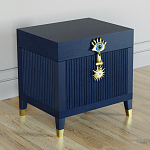 Сундук Eye Elsa Dreams Blue варинант исполнения - 1 | Loft Concept в Рязани