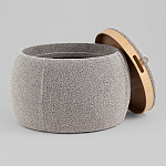 Пуф-трансформер Люкке с крышкой серый варинант исполнения - 5 | Loft Concept в Рязани