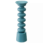 Подсвечник фигурный голубой Bright Accent 33 см варинант исполнения - 1 | Loft Concept в Рязани