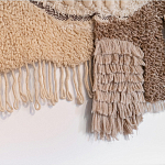 Тканый вручную монументальный настенный гобелен Earth Flow варинант исполнения - 3 | Loft Concept в Рязани