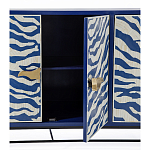 Буфет в гостиную с инкрустацией Bone Inlay Deco Sideboard - Orleans ZEBRA варинант исполнения - 2 | Loft Concept в Рязани
