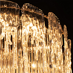 Бра с эффектом стекающего стекла и прозрачными трубками Textured Glass варинант исполнения - 7 | Loft Concept в Рязани
