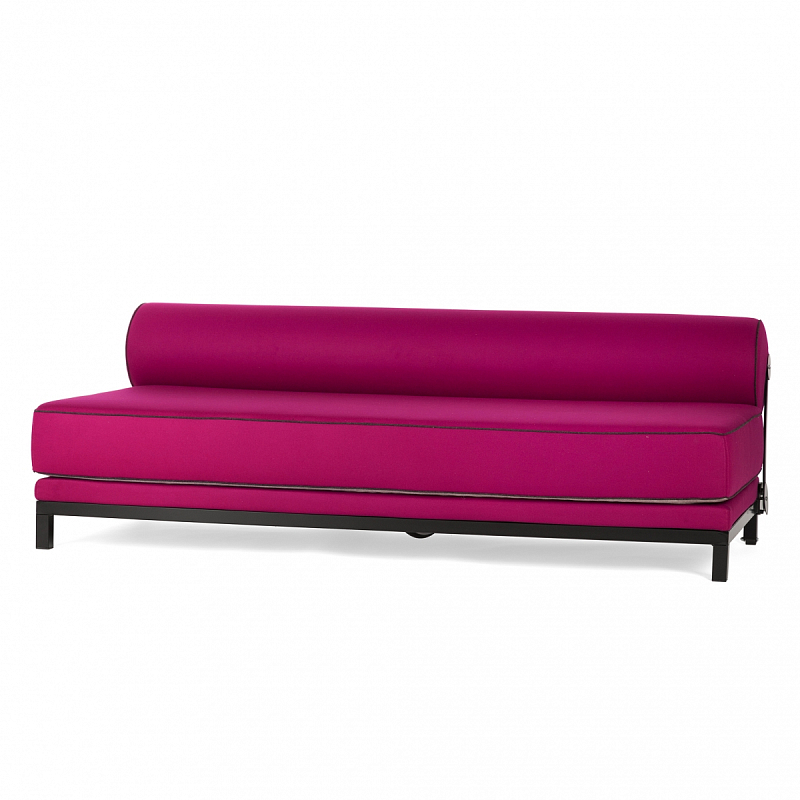 Диван Roller Sofa Фуксия Черный Диван Roller Sofa Фуксия Черный в Рязани | Loft Concept