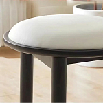 Дизайнерский стул из массива дерева с круглой спинкой Infinitude варинант исполнения - 2 | Loft Concept в Рязани