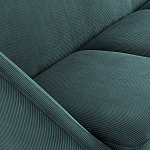 Трехместный диван с обивкой из велюра Belanger Sofa варинант исполнения - 4 | Loft Concept в Рязани