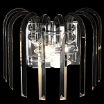 Бра цвета никель с изогнутыми хрустальными элементами Radiant Ribbons варинант исполнения - 3 | Loft Concept в Рязани