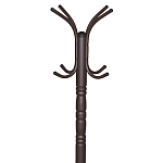 Вешалка напольная коричневая с 4-мя металлическими крючками Noble Branches варинант исполнения - 2 | Loft Concept в Рязани