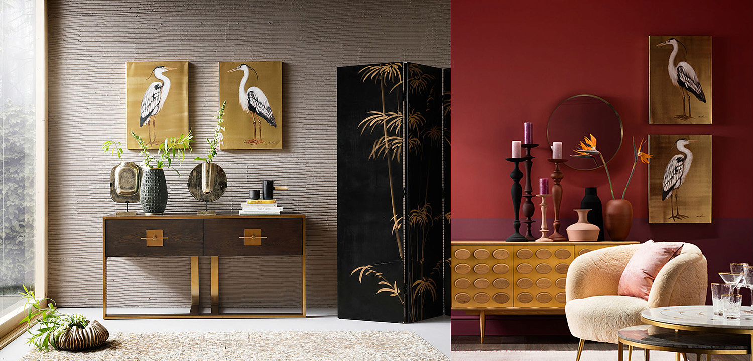 Картина Gold Heron I Картина Gold Heron I - Loft-Concept в Рязани