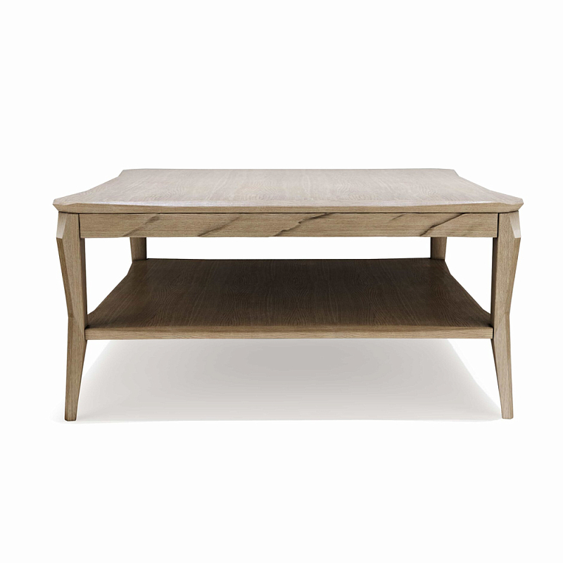 Стол журнальный с полкой для хранения Tasteful Furniture Светлый дуб Коричневый Стол журнальный с полкой для хранения Tasteful Furniture Светлый дуб Коричневый в Рязани | Loft Concept