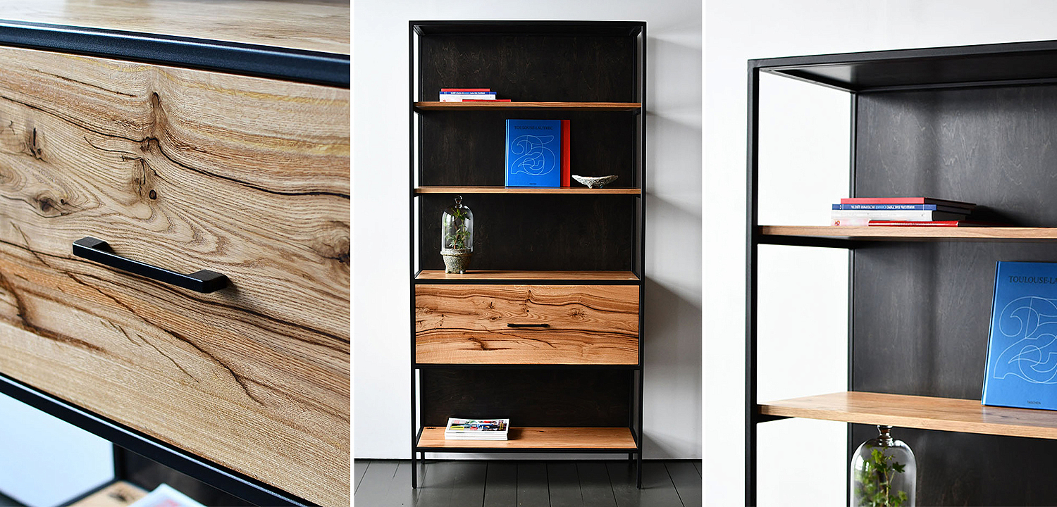 Стеллаж Terrel Industrial Metal Rust Rack Стеллаж Terrel Industrial Metal Rust Rack - Loft-Concept в Рязани