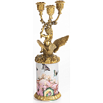 Фарфоровый подсвечник Лебедь с ангелом Asse варинант исполнения - 4 | Loft Concept в Рязани