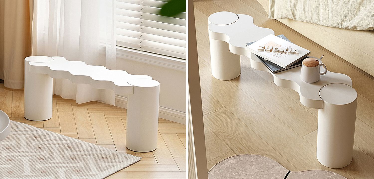Кофейный стол Safaa Curved Coffee Table Кофейный стол Safaa Curved Coffee Table - Loft-Concept в Рязани