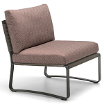 Дизайнерское уличное кресло на металлическом каркасе PHOENIX Armchair варинант исполнения - 1 | Loft Concept в Рязани