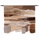 Тканый вручную монументальный настенный гобелен Earth Flow варинант исполнения - 6 | Loft Concept в Рязани