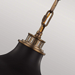 Подвесной светильник с круглым белым плафоном в индустриальном стиле Feiss варинант исполнения - 4 | Loft Concept в Рязани