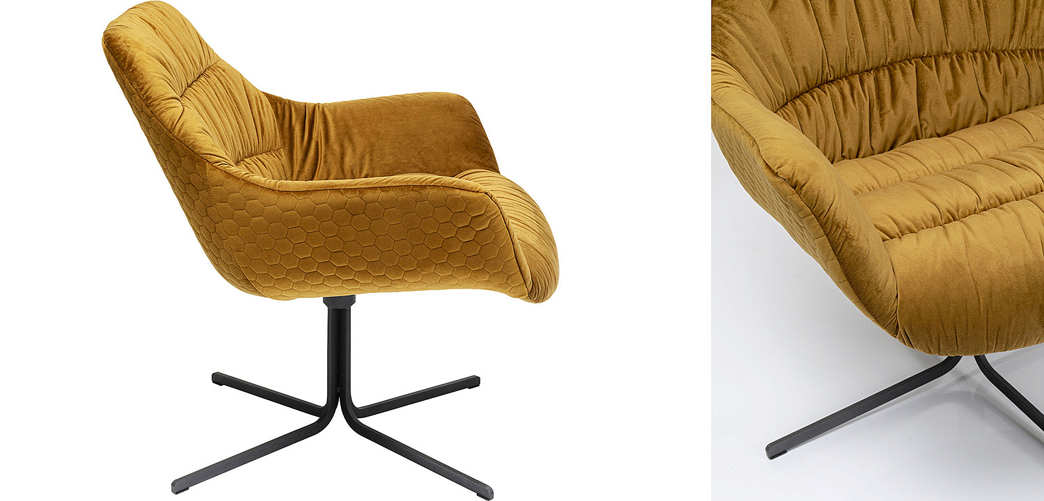 Кресло вращающееся Yellow Honeycomb - Loft-Concept в Рязани