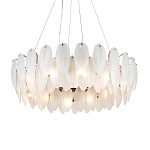 Люстра Mont Saint-Michel Золотая с Рельефным Стеклом варинант исполнения - 2 | Loft Concept в Рязани