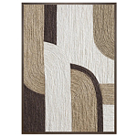 Панно из шнура геометрическая абстракция wall panel line II варинант исполнения - 2 | Loft Concept в Рязани