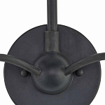 Бра настенное черное с 2-мя лампами Candle Sleeves варинант исполнения - 1 | Loft Concept в Рязани