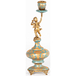 Фарфоровый подсвечник Ангел во главе Voki варинант исполнения - 4 | Loft Concept в Рязани