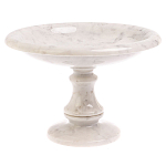 Фруктовница большая из натурального камня Мрамор Белый Natural Stone Fruit Bowls варинант исполнения - 1 | Loft Concept в Рязани