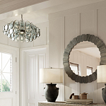 Люстра с каскадом из круглых стеклянных дисков Small Round Sequins варинант исполнения - 4 | Loft Concept в Рязани