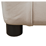 Диван двухместный раскладной светло-серый с кантом Pride варинант исполнения - 7 | Loft Concept в Рязани