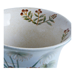 Ваза из фарфора с бронзовыми элементами Tropical Garden варинант исполнения - 4 | Loft Concept в Рязани