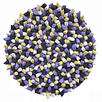 Панно «Цветение виолы» варинант исполнения - 1 | Loft Concept в Рязани