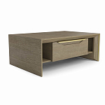 Стол журнальный с ящиками и открытыми полками Flowchart варинант исполнения - 1 | Loft Concept в Рязани