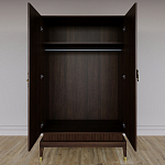 Платяной шкаф Elsa Dreams Walnut с 2-мя фасадами варинант исполнения - 4 | Loft Concept в Рязани