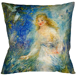 Подушка декоративная с принтом Весна Impressionism in Art варинант исполнения - 1 | Loft Concept в Рязани