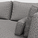 Мебельная ткань Шенилл серый цвет 142 см T4-46 варинант исполнения - 8 | Loft Concept в Рязани