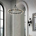 Бра светодиодное из черно-белых дисков Contrast Sample варинант исполнения - 6 | Loft Concept в Рязани