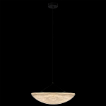 Подвесной светильник с белым тканевым плафоном в форме облака Crystal Cloud Junction варинант исполнения - 5 | Loft Concept в Рязани