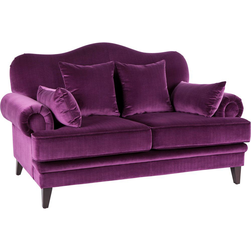 Диван Maria Teresa Sofa Purple Сиреневый Коричневый Диван Maria Teresa Sofa Purple Сиреневый Коричневый в Рязани | Loft Concept
