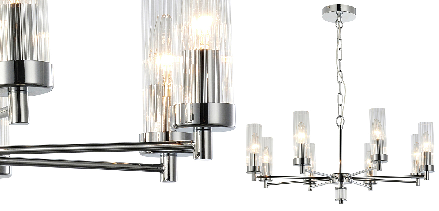 Люстра Jeanette Chandelier Chromium 66 Люстра Jeanette Chandelier Chromium 66 - Loft-Concept в Рязани