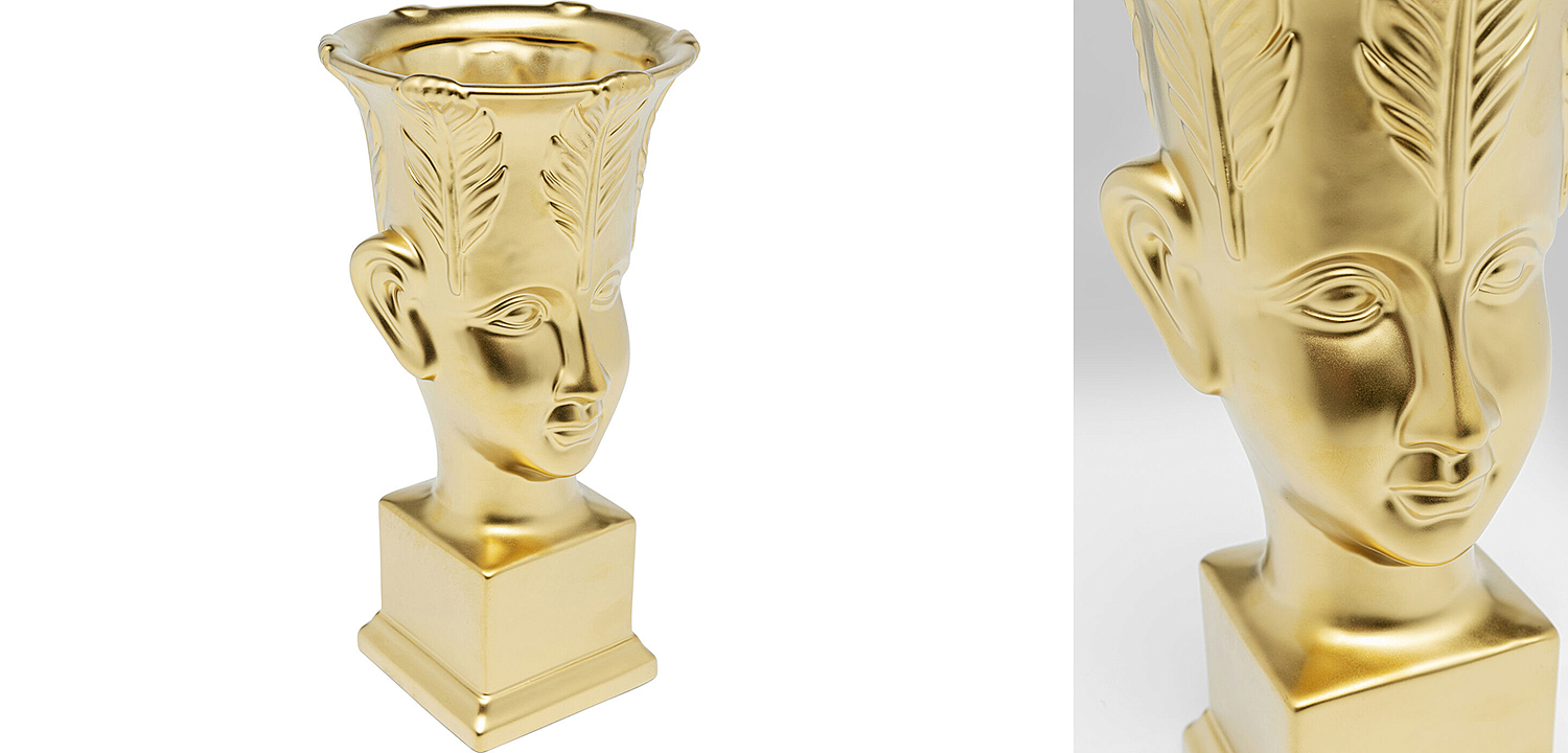 Ваза Golden Face Vase 31 Ваза Golden Face Vase 31 - Loft-Concept в Рязани