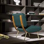 Дизайнерское кресло без подлокотников Gio Ponti ROUND D.154.5 Armchair варинант исполнения - 5 | Loft Concept в Рязани