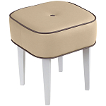 Квадратный мягкий пуф на белых ножках Winton Pouf Square варинант исполнения - 19 | Loft Concept в Рязани
