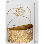 Железное кашпо Idyll варинант исполнения - 8 | Loft Concept в Рязани